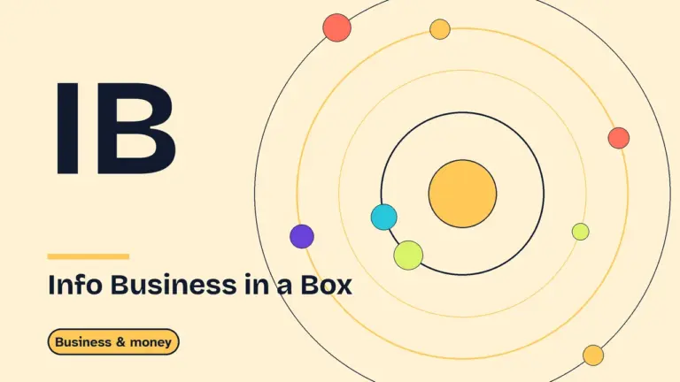 Info Business in a Box cover image (placeholder artwork)